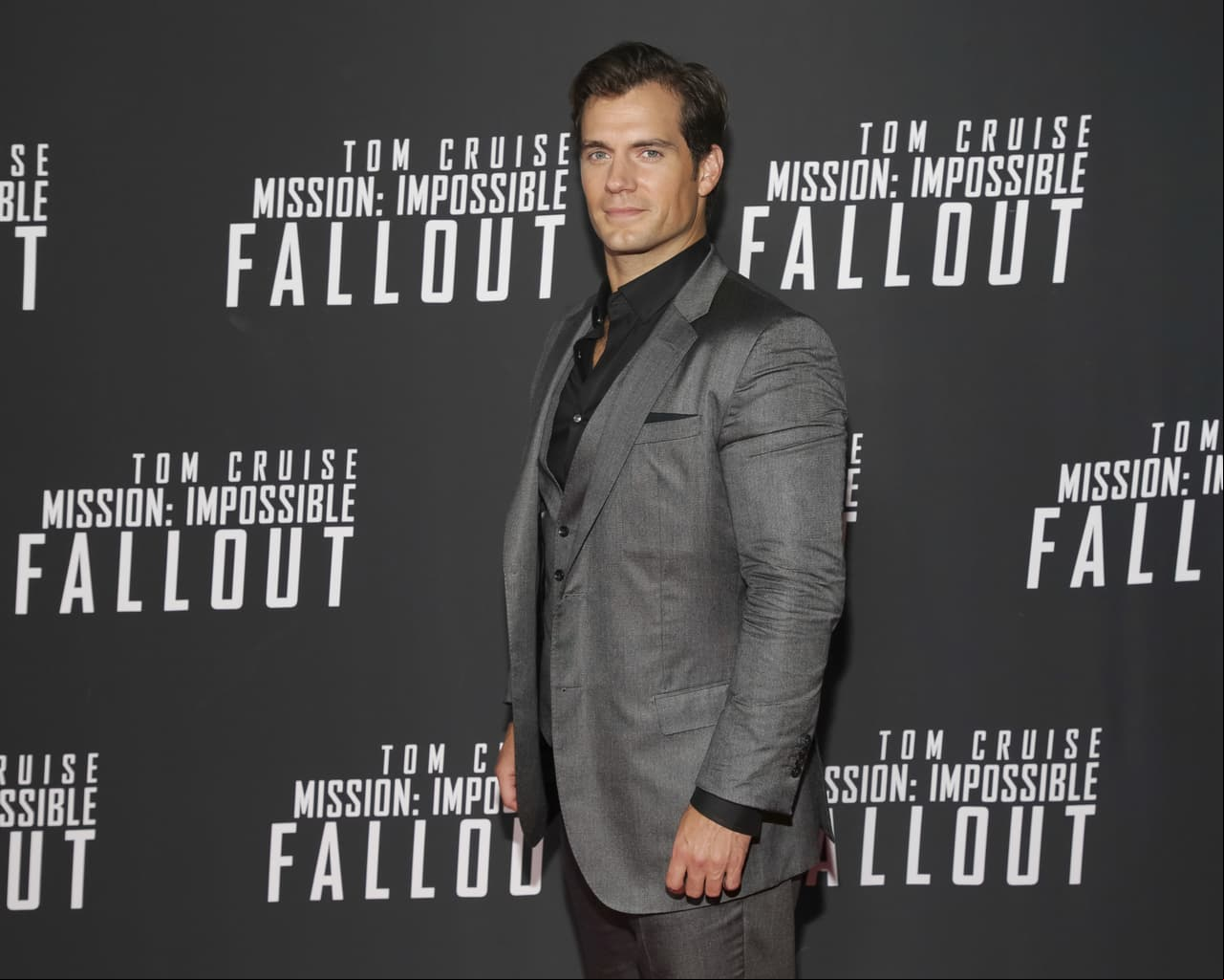 Henry Cavill en la premiere en Washington de 'Misión: Imposible- Repercusión'
