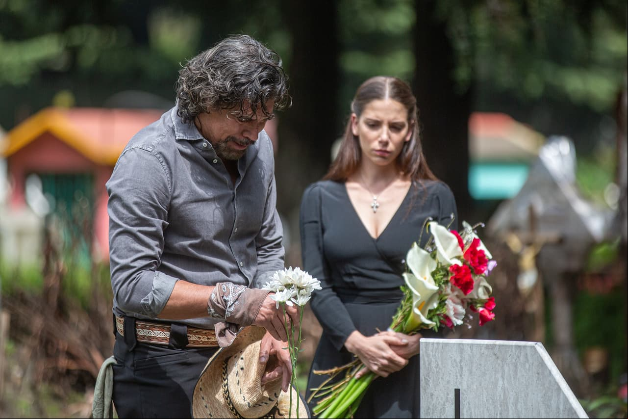 'Carmelo' y 'Mary' estuvieron presentes para apoyar a la familia y también para que él pudiese darle unas últimas palabras a su nieto.
