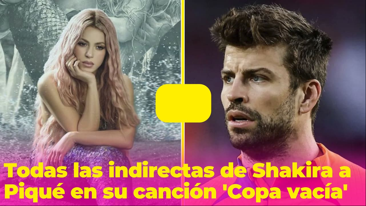 ¿Ya no había intimidad entre Shakira y Piqué? Todas las indirectas en su nueva canción 'Copa vacía'