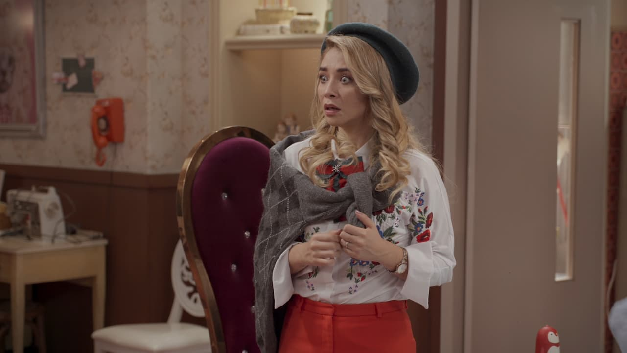 Daniela Luján en Una familia de diez