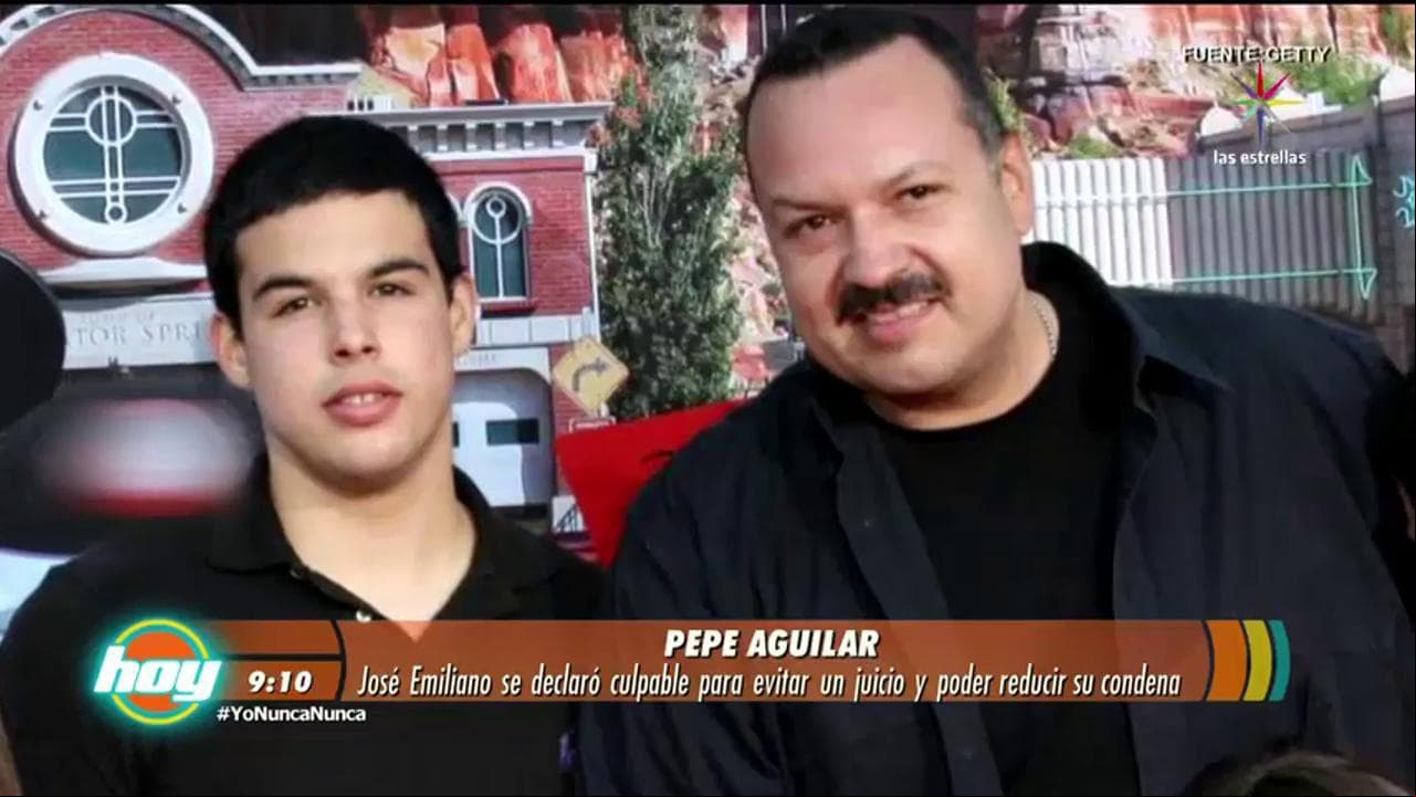 Se declara culpable hijo de Pepe Aguilar
