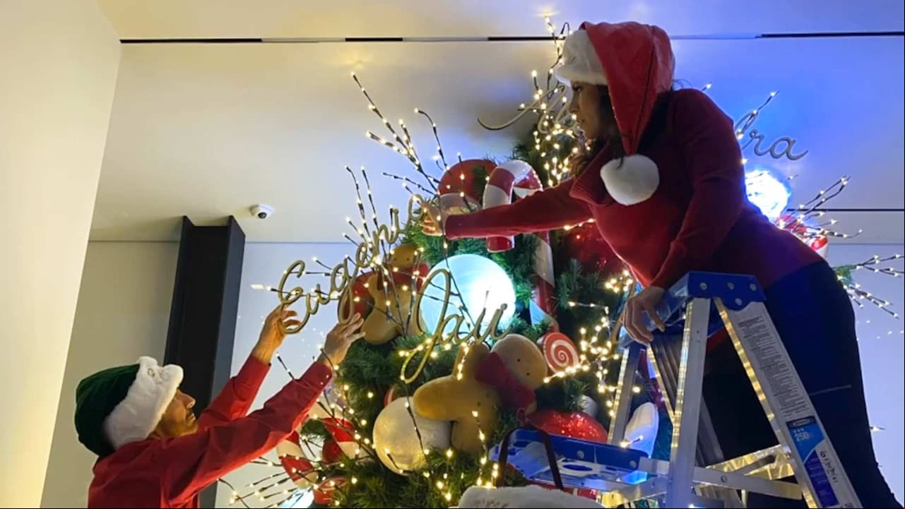 Eugenio Derbez deja ver su casa: desde el oso de su jardín hasta la decoración navideña de su sala