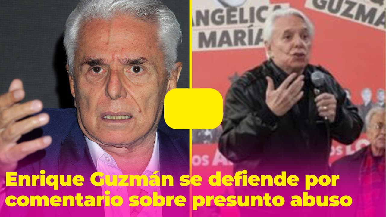Enrique Guzmán se defiende tras polémico comentario sobre el presunto abuso a una menor
