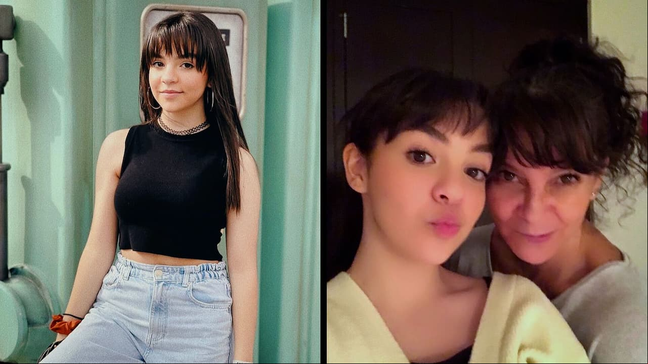Mariana Garza y su hija reaccionan a su primera escena juntas