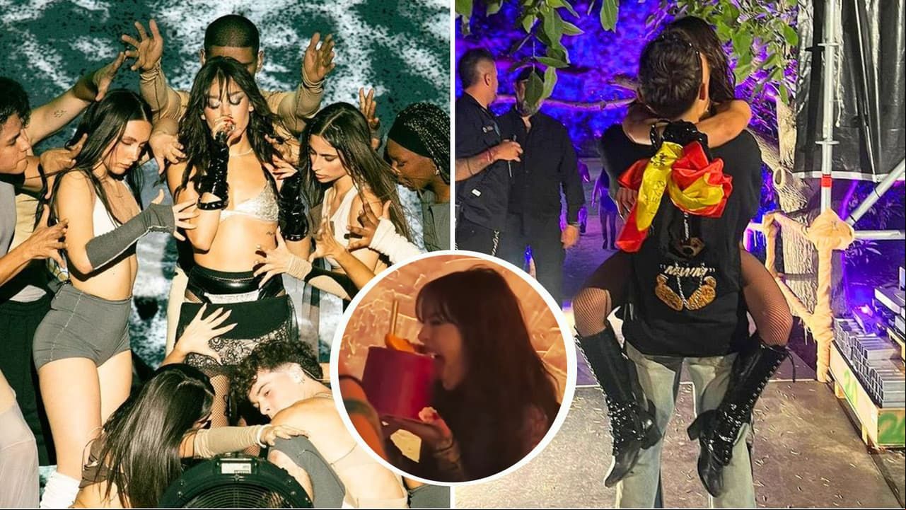 Danna recibe sorpresa de cumpleaños durante concierto y romántico mensaje de su novio: ¿cuántos años cumplió?