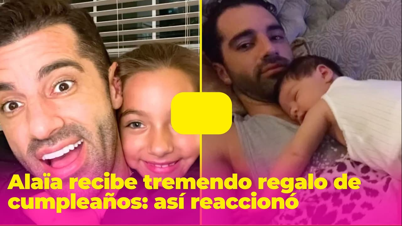 Toni Costa le dio el "regalo perfecto" a Alaïa en su cumpleaños: espera que le dure hasta los 15 años