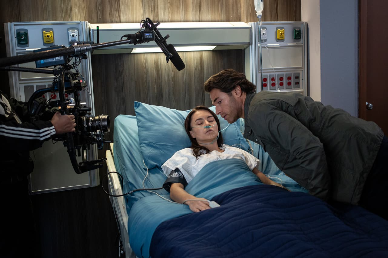 En fotos: Así grabó Angelique Boyer el triste calvario de ‘Renata’ en Vencer el Pasado
