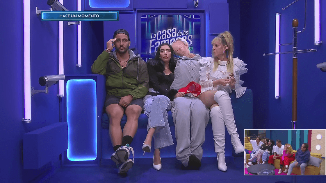 Potro, Karime, Jorgito Trapito y Shanik en El Confesionario
