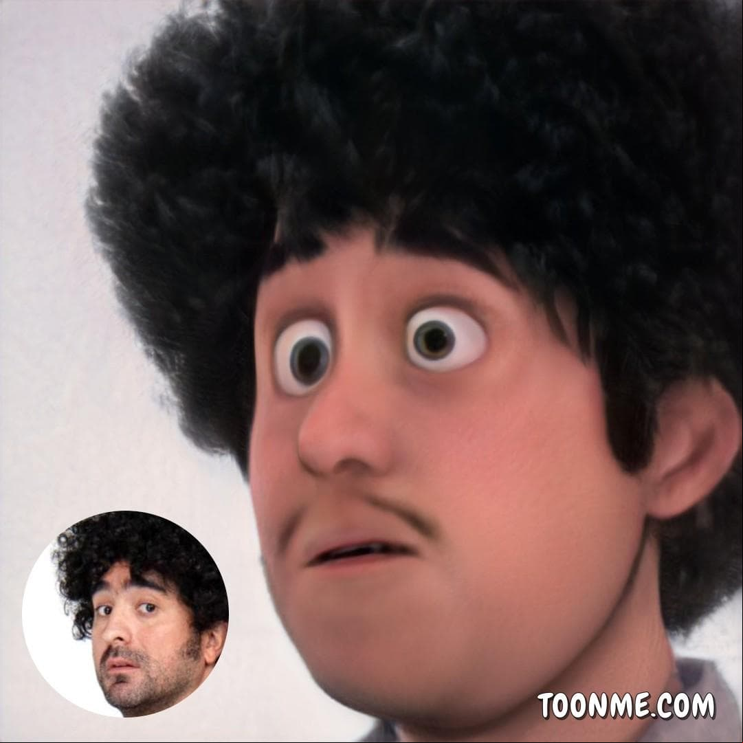 Nuestro 'Borre' interpretado por Oswaldo Zárate.