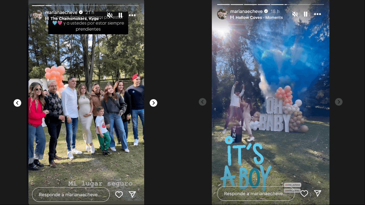 Mariana Echeverría anuncia llegada de nuevo bebé y que será niño