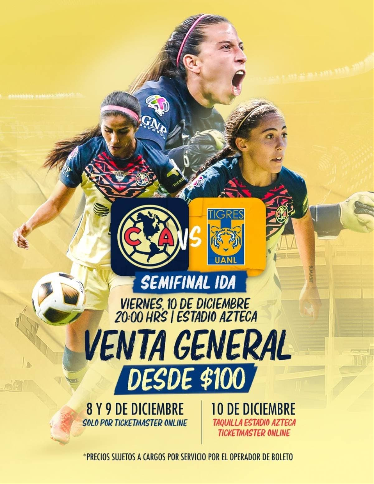 América vs Tigres: ¿cuándo y a qué hora es el partido de vuelta de semifinal?