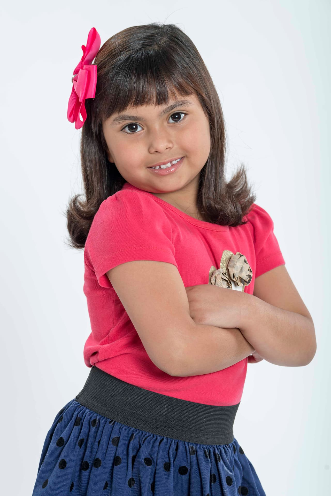 Escuadrón 3: Natalia Gómez. Capitana. Chihuaha, 6 años.