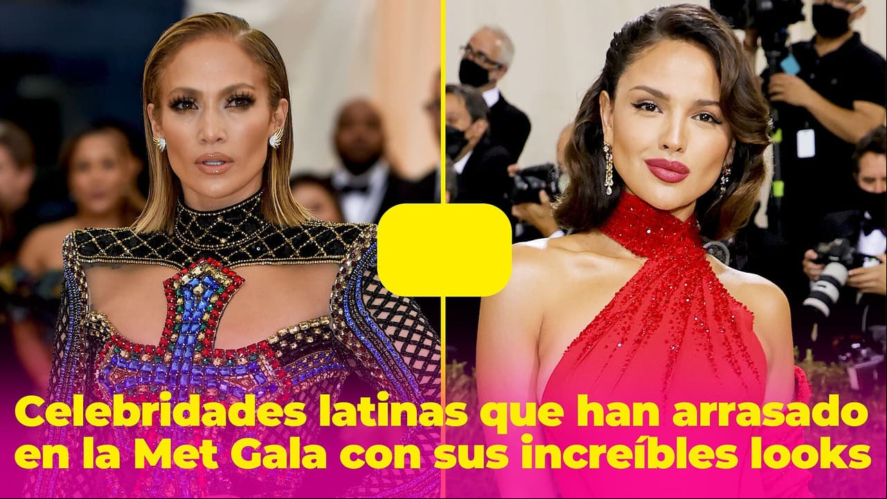 Celebridades latinas que han arrasado en la Met Gala con sus increíbles looks