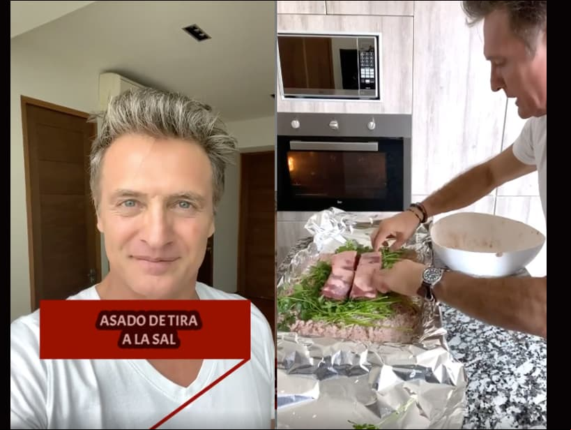 Tras alejarse un breve tiempo de las redes sociales, Juan Soler regresó y ha compartido algunas actividades que hace durante la cuarentena, mostrando algunas de sus recetas como picaña sellada, costillas de cerdo con salsa bbq, atún sellado con ajonjolí y asado de tira a la sal.