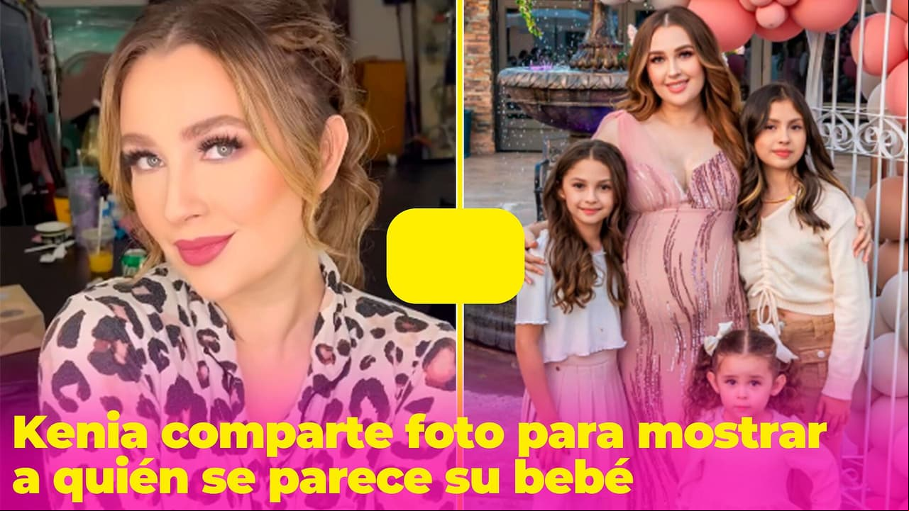 Kenia Ontiveros asegura que su cuarta bebé es igualita a 'La Bebechi' y lo demuestra con una foto