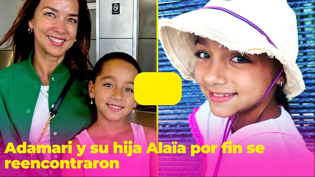 Adamari por fin se reunió con su hija: estaban tan felices, que salieron a la calle en pijama