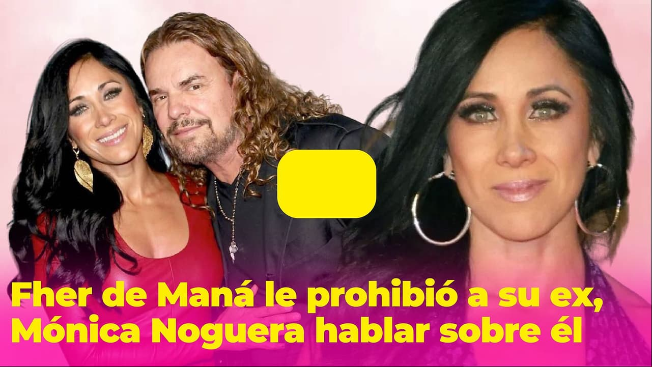 ¿Mónica Noguera tiene prohibido hablar de Fher de Maná? Supuestamente el cantante le exigió que no hablara de él