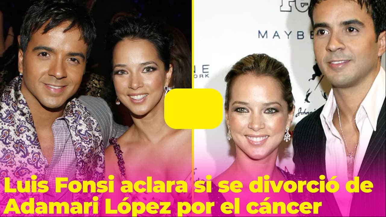 Luis Fonsi responde si abandonó a Adamari López debido al cáncer que ella padeció