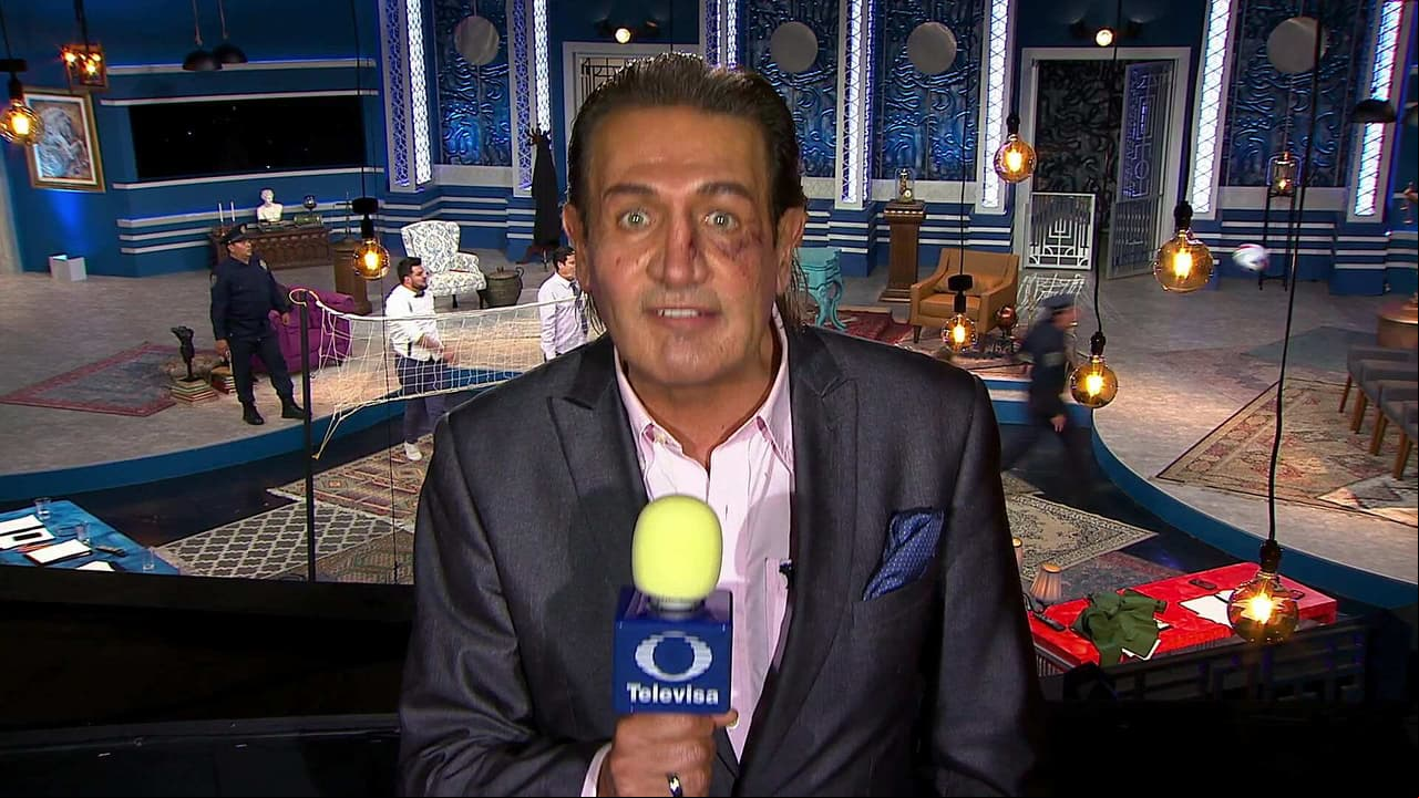 Fabián Lavalle regresa a Televisa y termina con el ojo morado después de grabar en ‘Perdiendo el juicio’