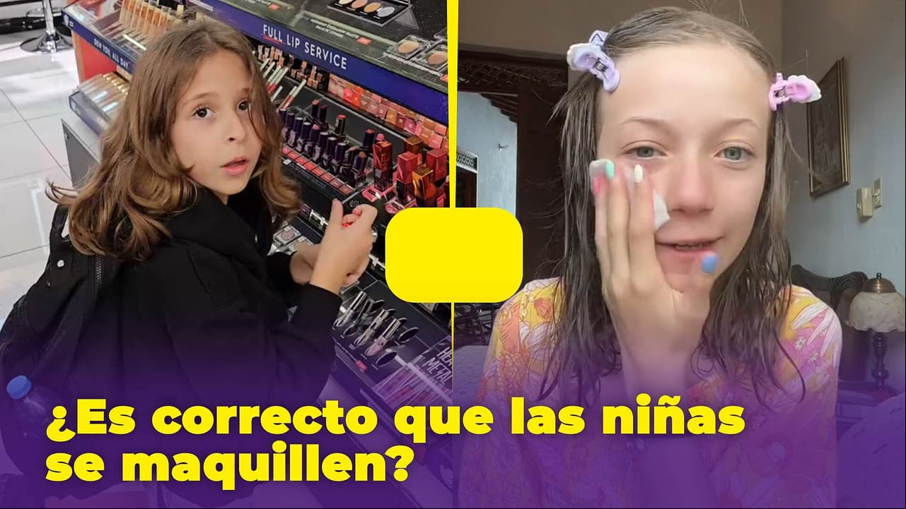 Niñas obsesionadas con el 'skincare' provocan debate en TikTok: ¿son muy pequeñas para eso?