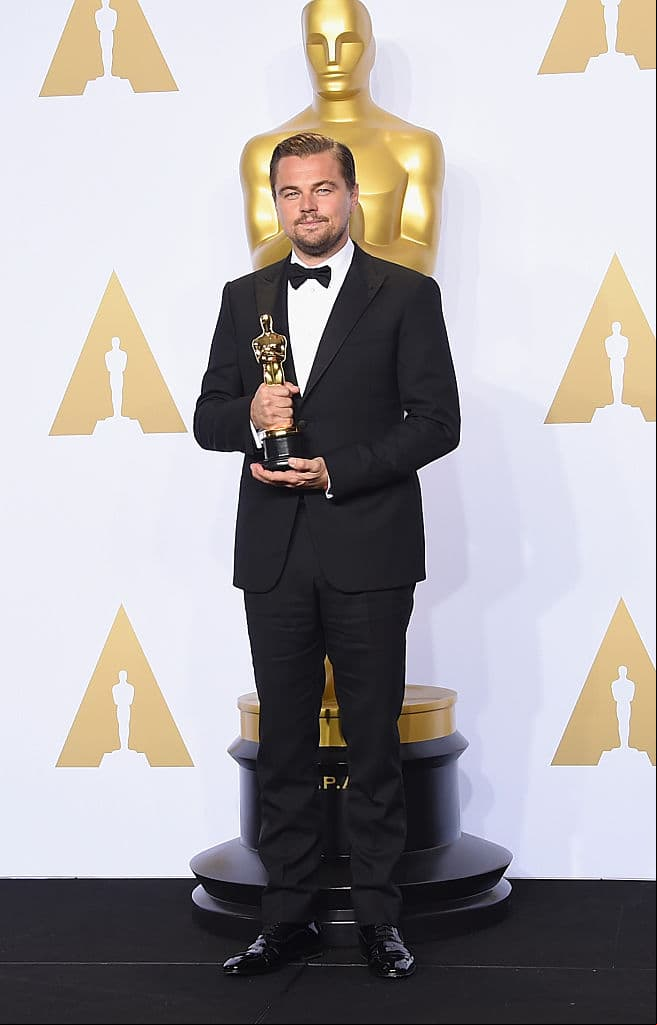 Leonardo Di Caprio ganó el Oscar como 'Mejor Actor' en 2016
