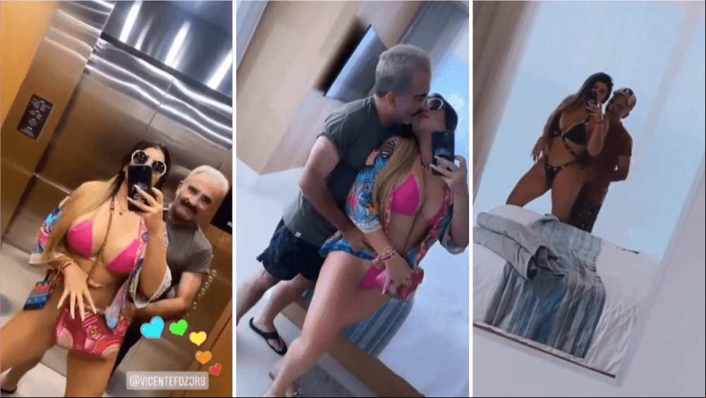 El pasado fin de semana, a través de su cuenta oficial de Instagram, la modelo compartió varias historias en las que aparece bailando y posando al lado de su novio con un bikini rosa, por el que se volvió tendencia en redes sociales.