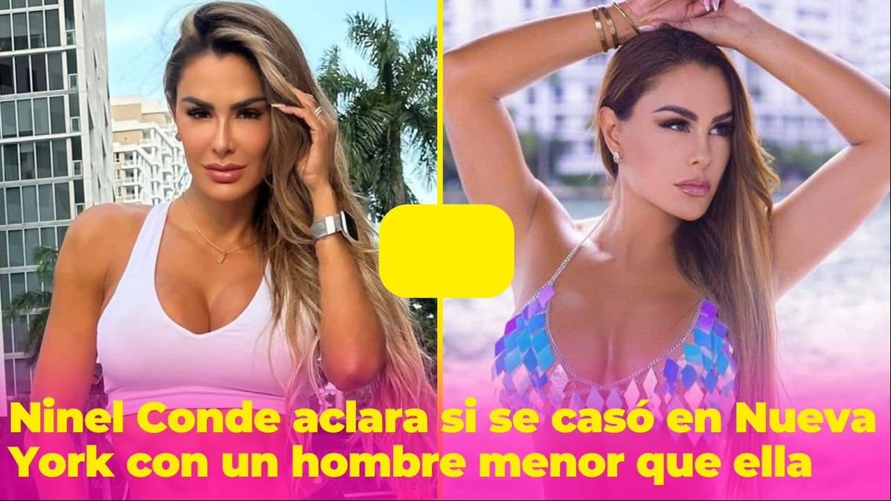Ninel Conde habla de su supuesta boda: dice que sus amigos están "ofendidos" porque no los invitó