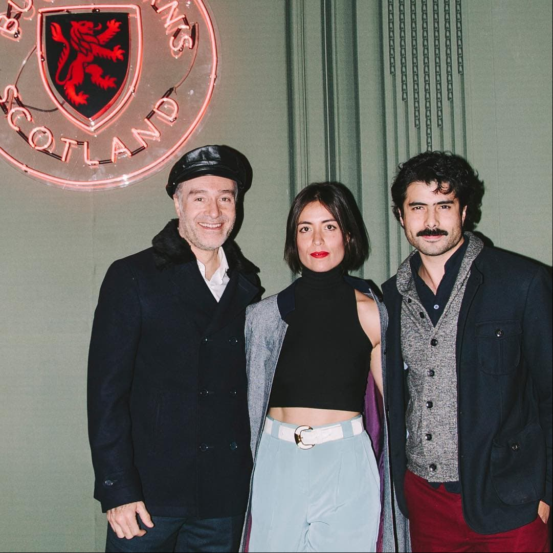 Odiseo Bichir junto a su hijo José Ángel