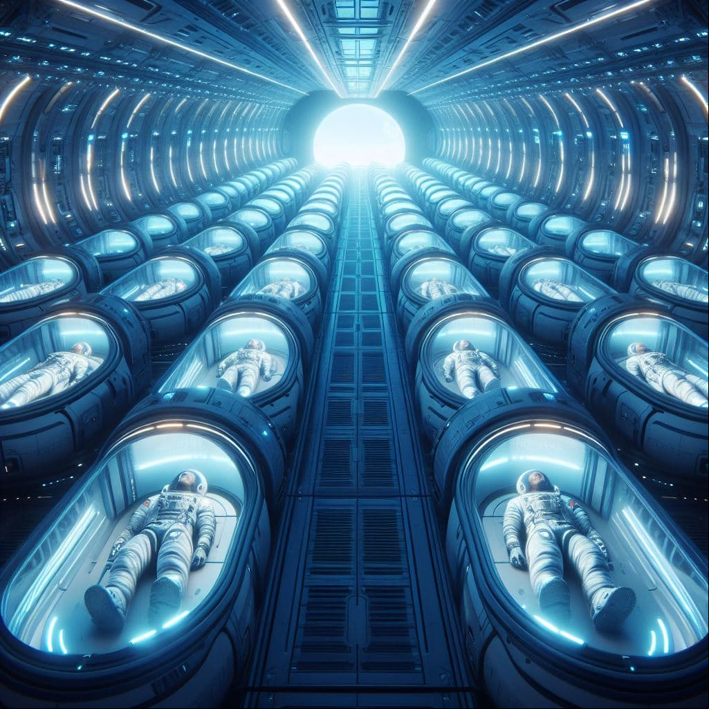 Hibenación en nave espacial