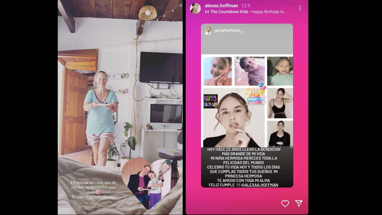 Alexa Hoffman celebra su cumpleaños junto a Ginny Hoffman
