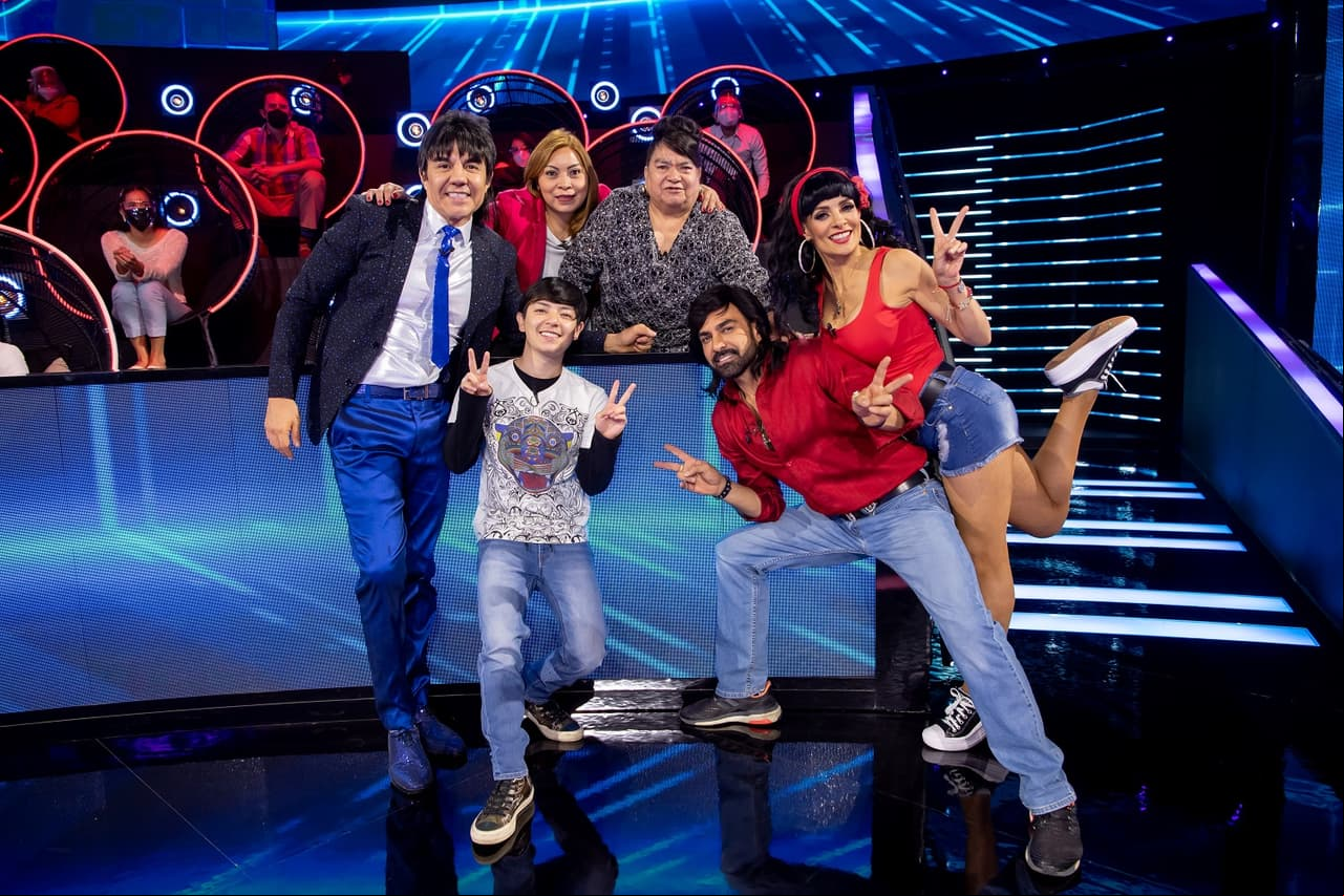 En fotos: El reencuentro de Albertano y Rosa Aurora en Minuto para Ganar VIP