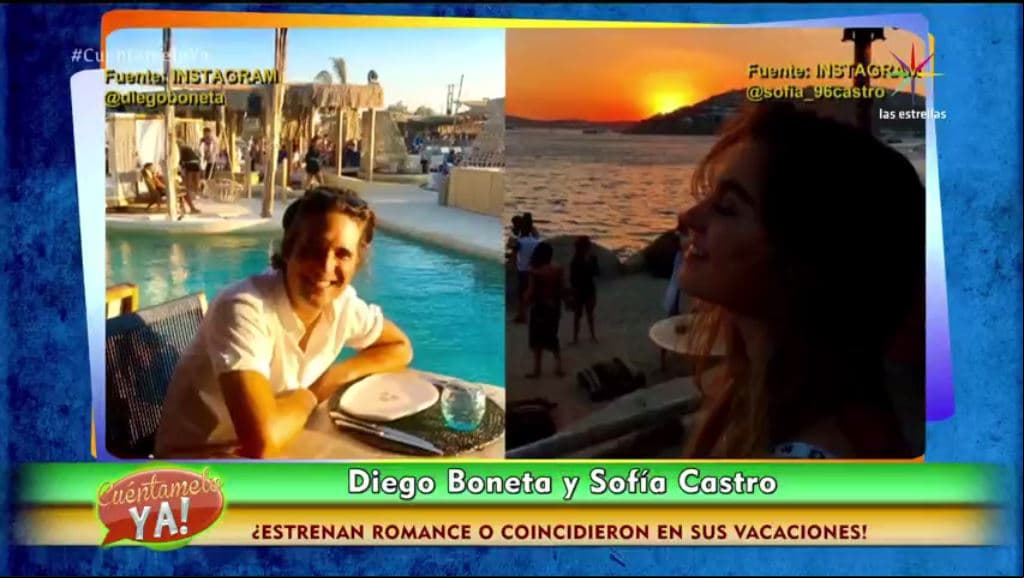 ¿Diego Boneta y Sofía Castro estrenan romance?