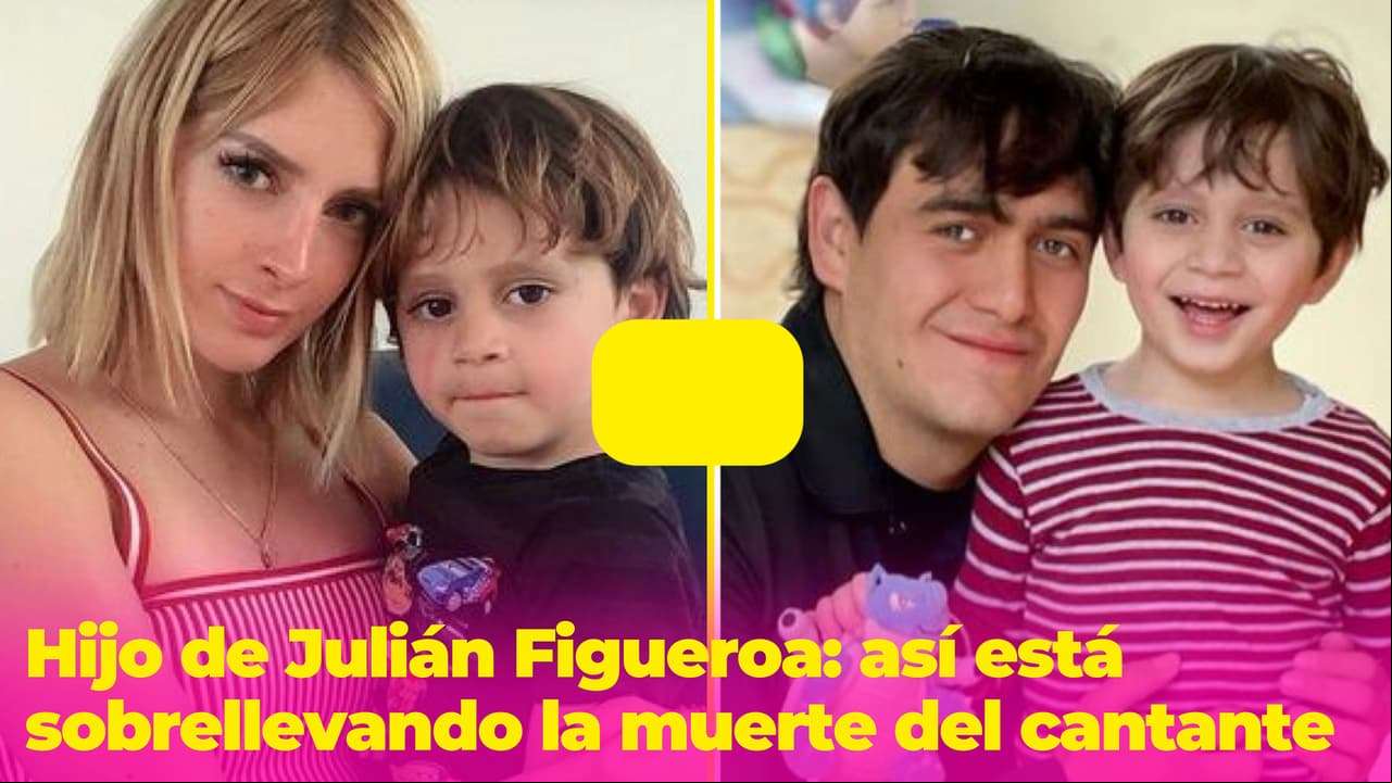 Viuda de Julián Figueroa explica cómo vive su hijo la muerte de su papá