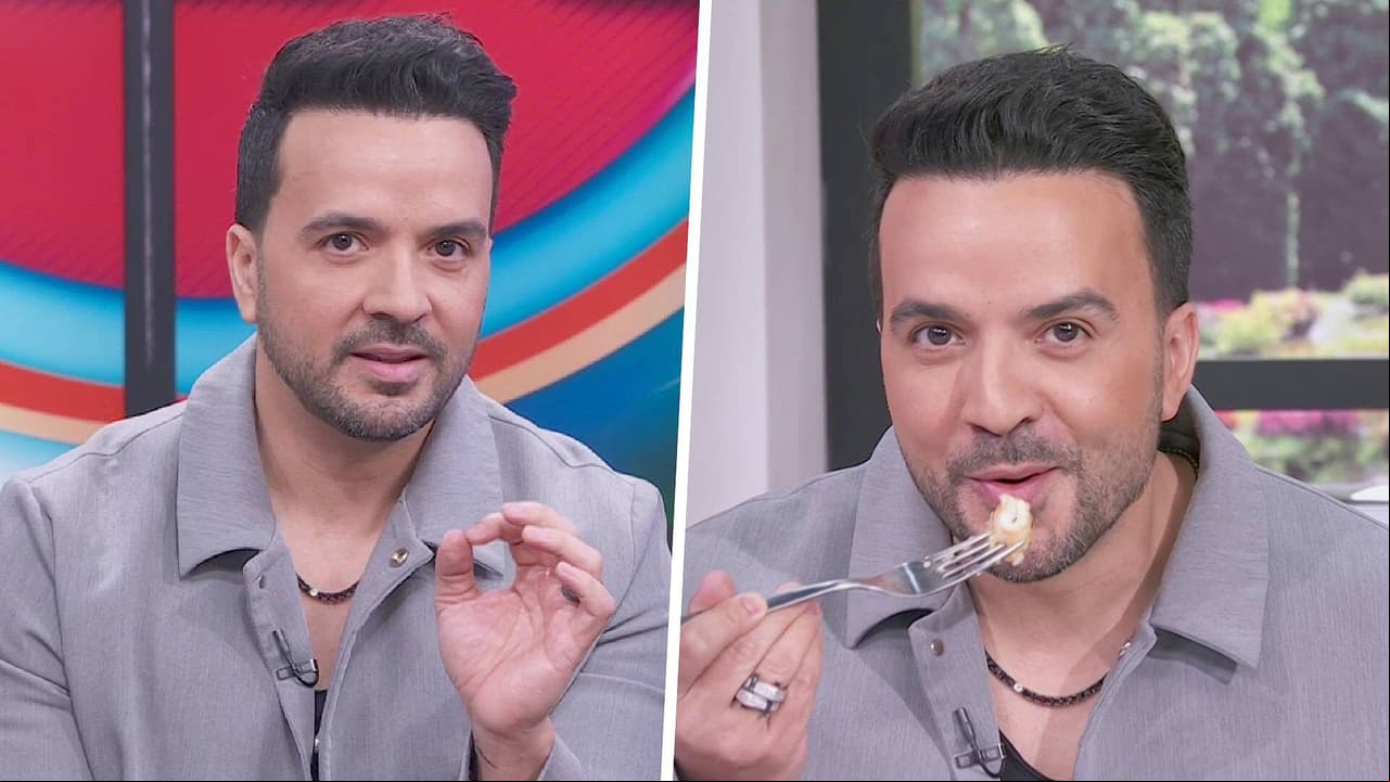 Luis Fonsi nos presentó su nuevo disco y probó los manjares de Paul Stanley