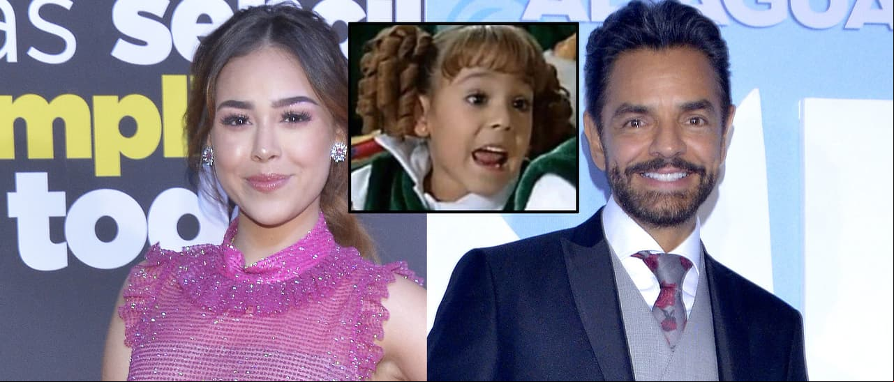 Danna Paola y Eugenio Derbez recrean divertida escena de ‘La Familia P.Luche’