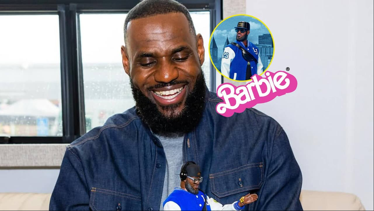 LeBron James hace equipo con Barbie
