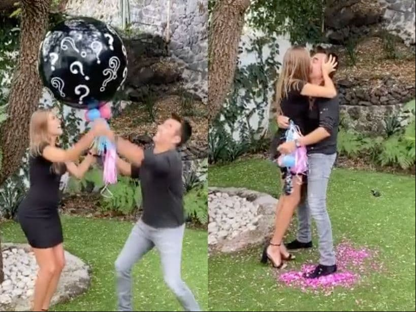 Y aunque este viaje se vio opacado por la pandemia del Covid-19, la pareja fue sorprendida por la cigüeña, por lo que el 31 de mayo anunciaron que se convertirían en papás, mientras que una semana después destaparon que serían papás de una niña.