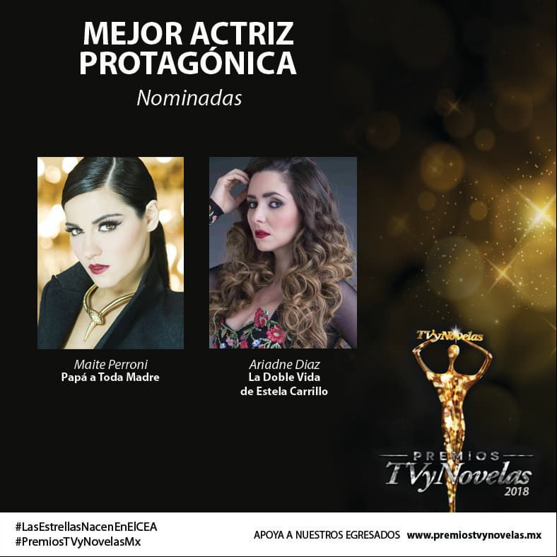 Nominados Premios TVyNovelas 2018