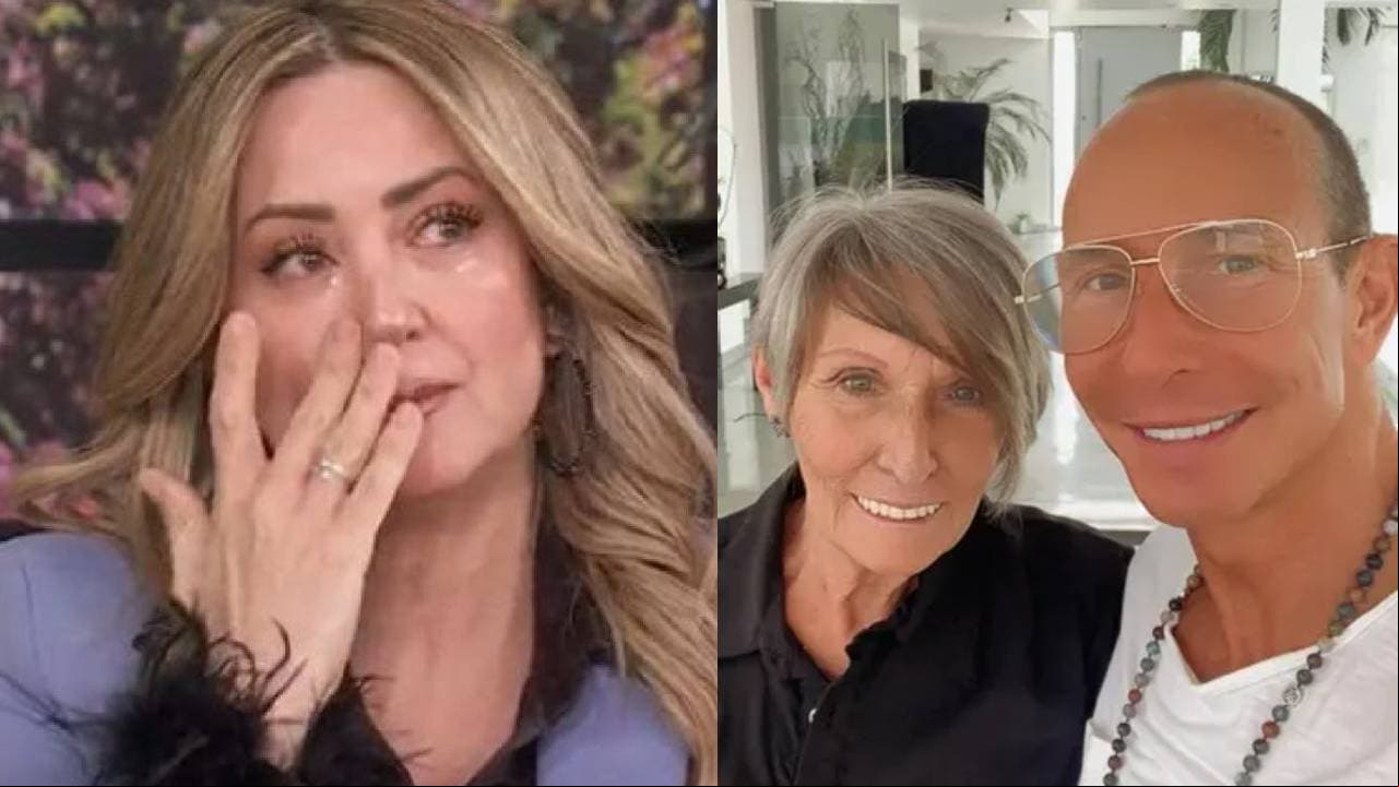 Entre lágrimas, Andrea Legarreta revela cómo se enteró Erik Rubín de la muerte de su mamá