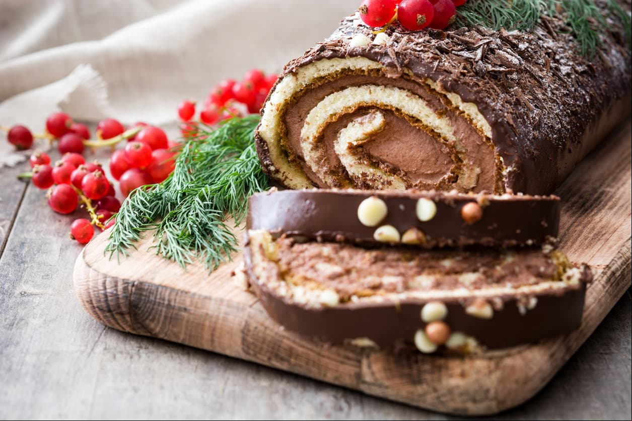 Cómo preparar un delicioso Tronco de Navidad
