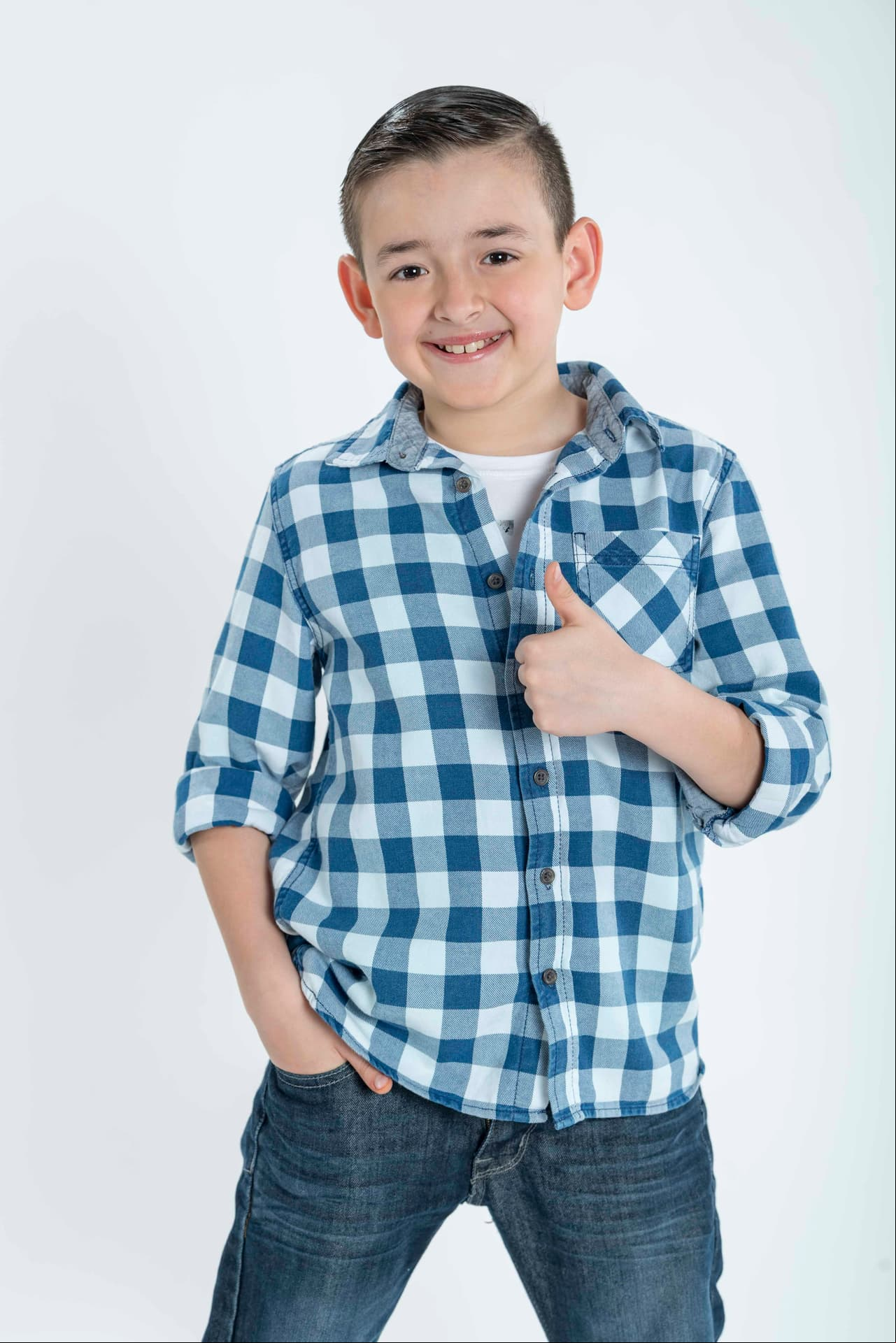 Escuadrón 1: Óscar Villarreal. Bailarín. Monterrey, 11 años.