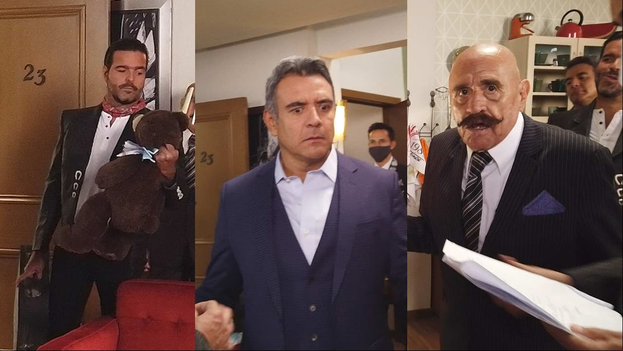 Detrás de ‘Tic tac toc’: Así grabaron Pablo Montero, Héctor Sandarti y Alejandro Suárez sus escenas con mariachi