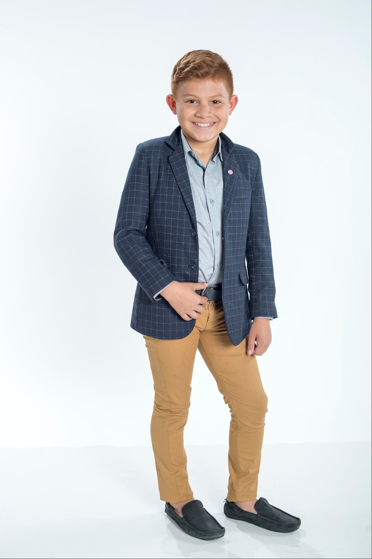 Escuadrón 3: Rodrigo Pérez "Canelito". Cantante. Mochis, Sinaloa, 10 años.