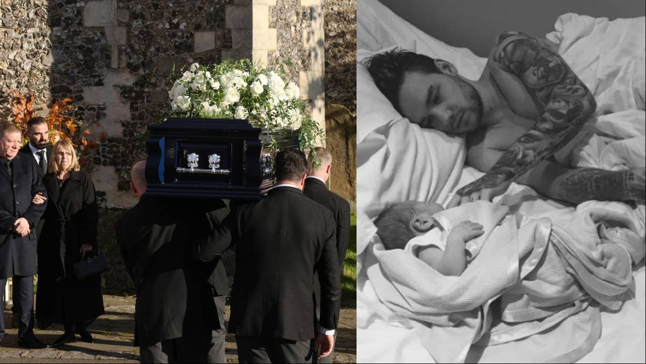 Hijo de Liam Payne tiene estremecedor gesto con el cantante en pleno funeral: así despide a su papá 
