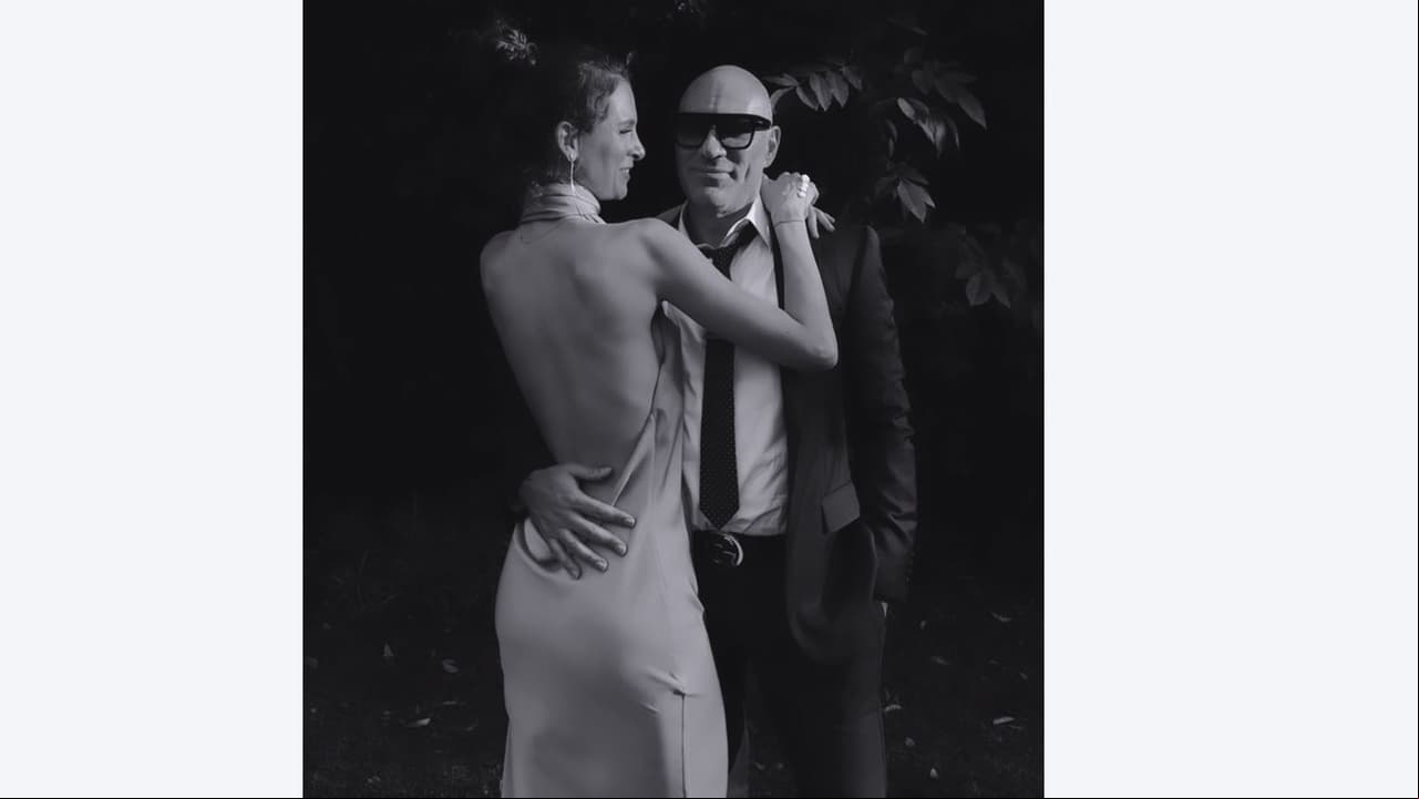 Edsa Ramírez y su pareja