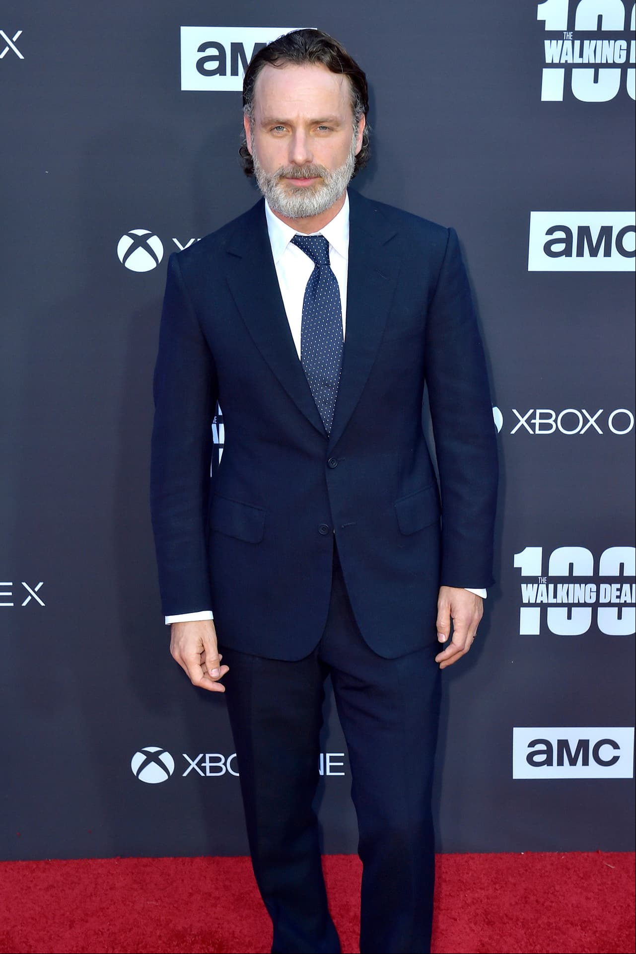 Andrew Lincoln en la celebración del capítulo #100 de 'The Walking Dead'