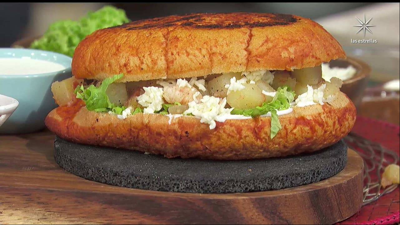 Receta para las fiestas patrias: Pambazo de camarón con papa