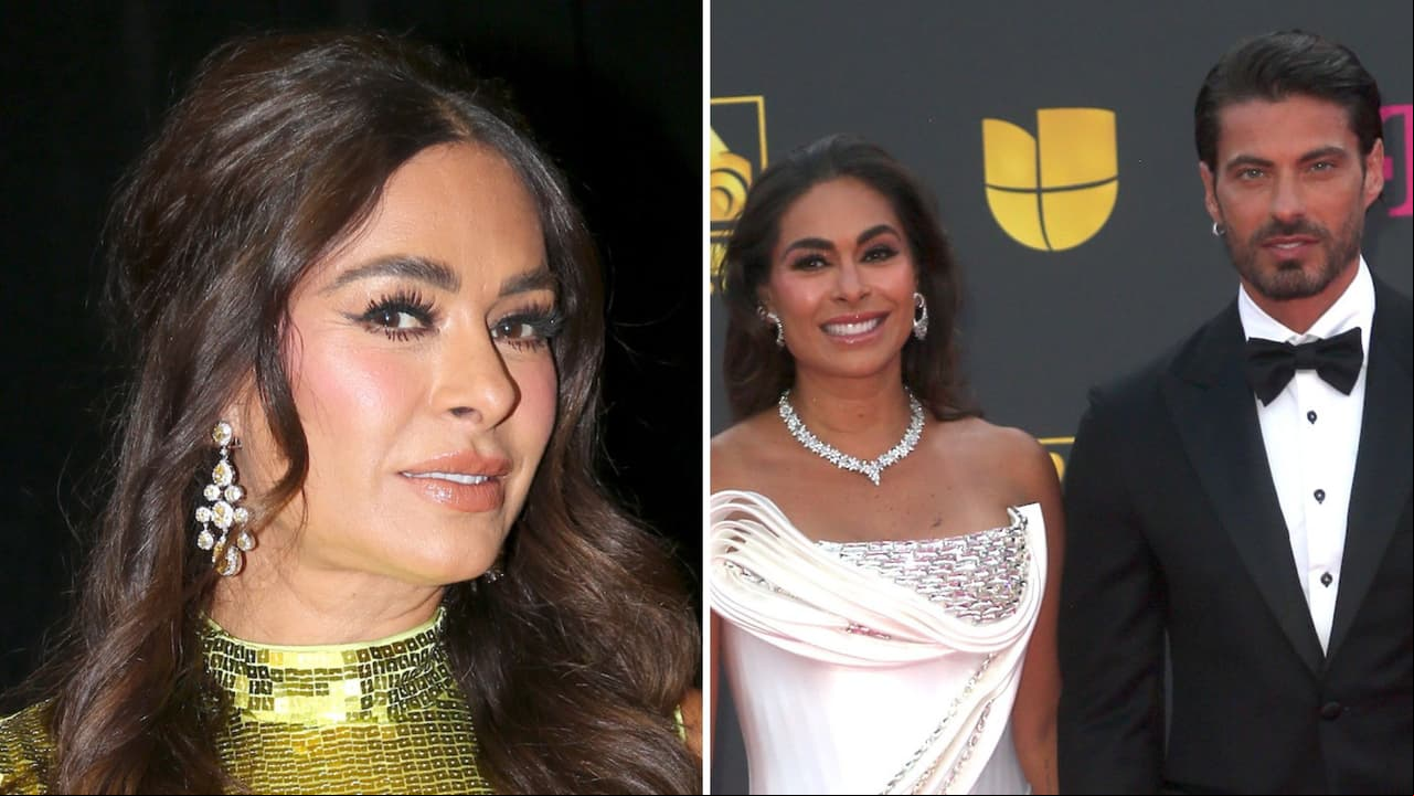 Galilea Montijo y su novio, Isaac Moreno.