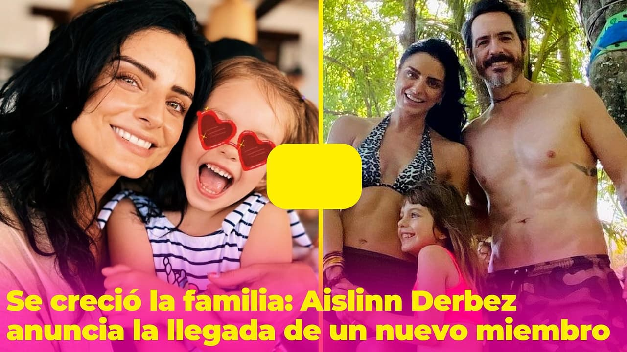 Aislinn Derbez anuncia emocionada la llegada de un nuevo miembro a la familia