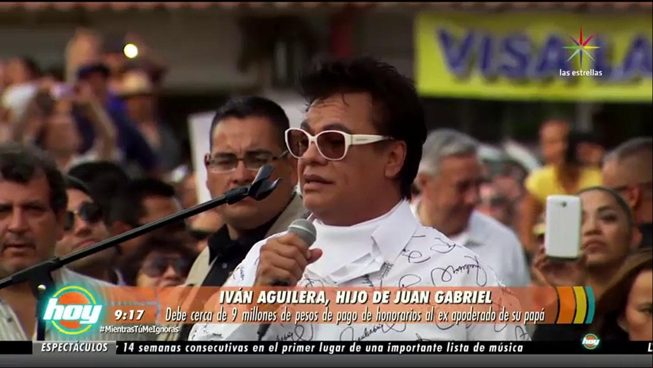 Heredero de Juan Gabriel adeuda más de 100 millones de pesos